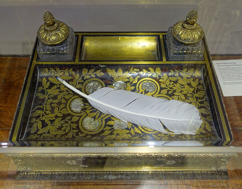 Samuel Taylor Coleridge's ink stand.